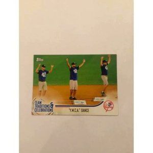 2018 Topps Opening Day Team Traditions and Celebrations #TTC-YD YMCA Card (021)